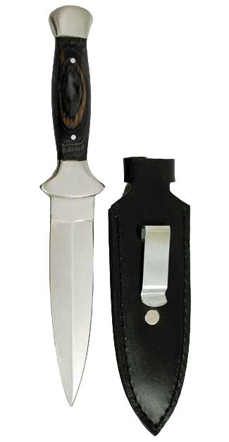 9-Inch Ceremonial Athame with Black Faux Wood Handle