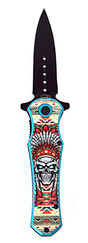 4 3/4" Decorative Skull Handle Athame Ritual Dagger