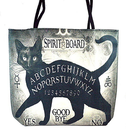 17" x 17" Cat Spirit Board Graphic Canvas Tote Bag
