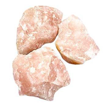 Natural Raw Rose Quartz Crystal Chunk - Untumbled