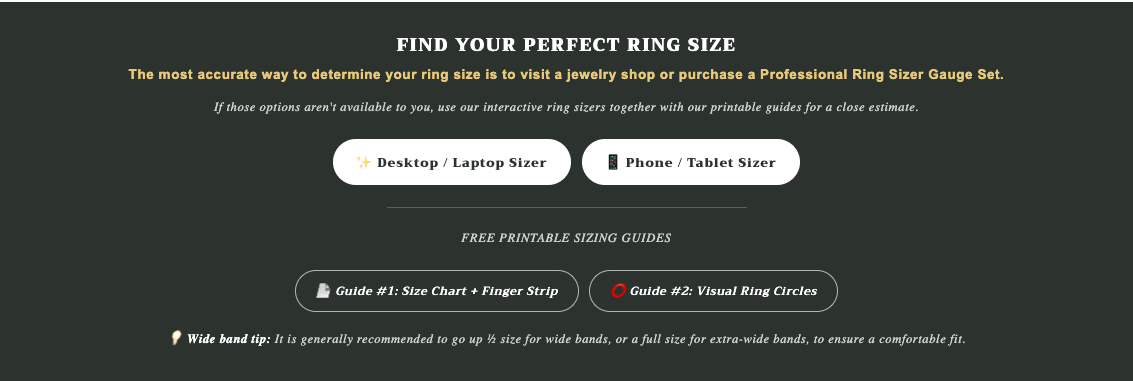 Ring Sizers