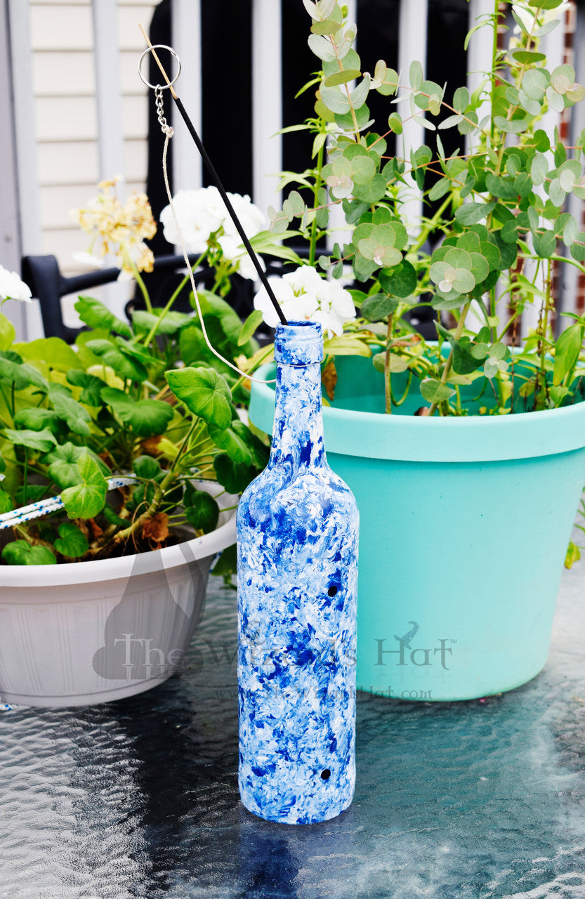 Smoking incense burner bottle "Blue Series" - Incense Burner