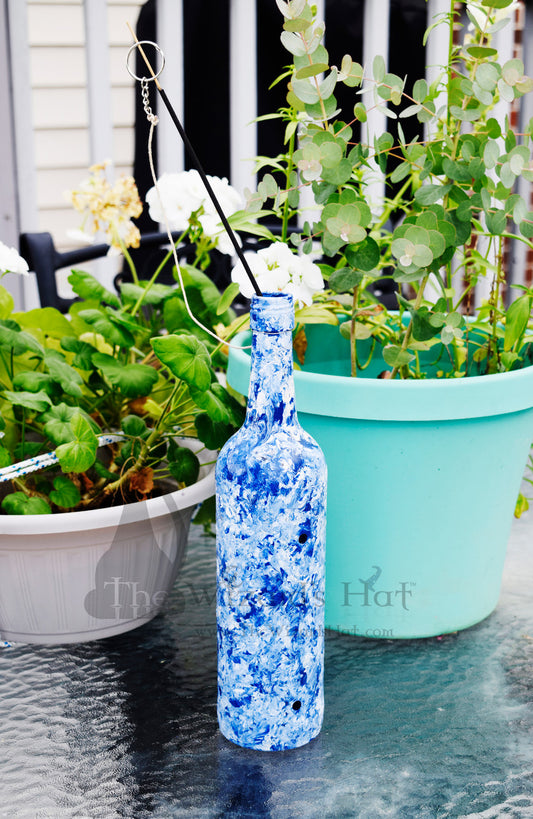 Smoking incense burner bottle "Blue Series" - Incense Burner