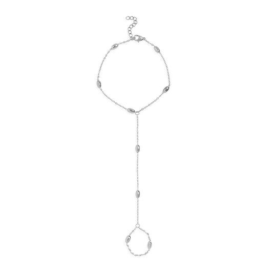 7.5" + 1" Stainless Steel Oval Orbit Hand Chain