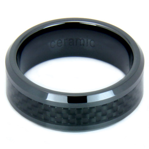 Handcrafted Minimalist Ceramic Ring - WRC0215