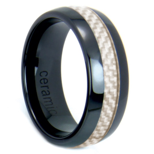 Handcrafted Minimalist Ceramic Ring - WRC0238