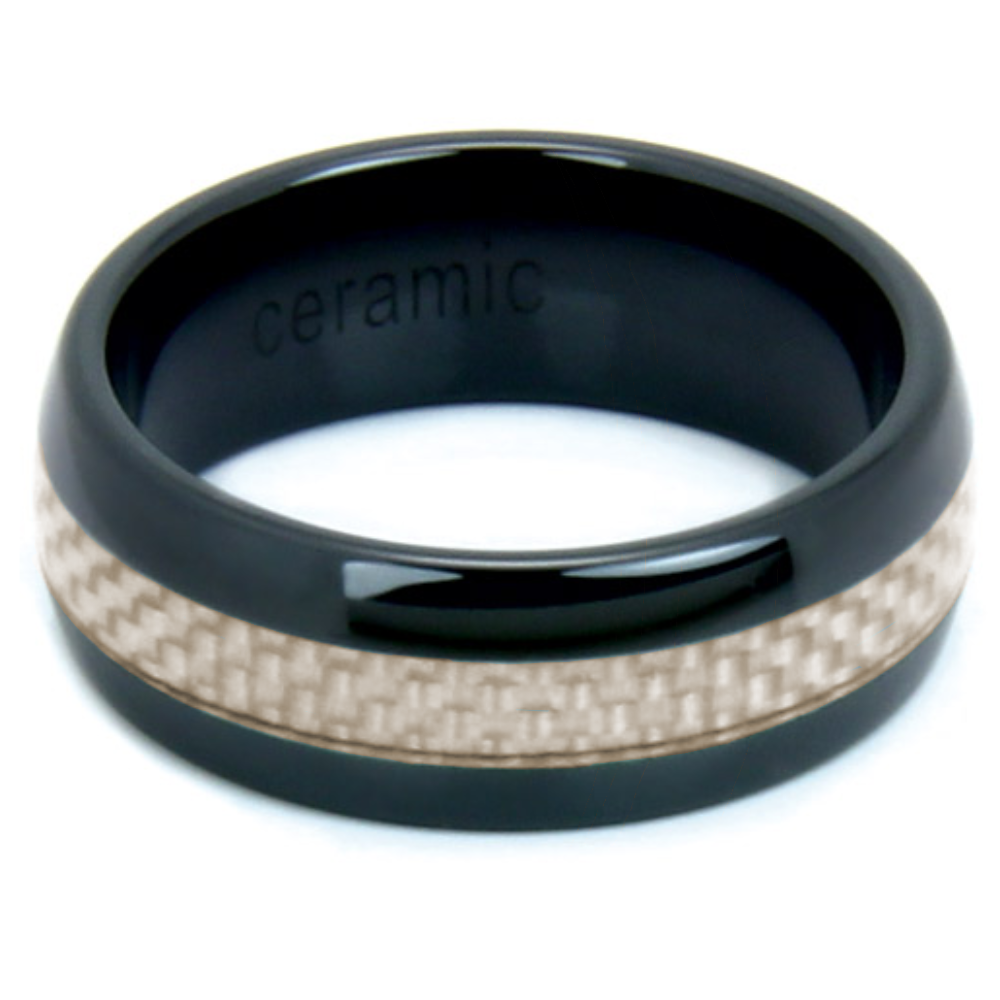 Handcrafted Minimalist Ceramic Ring - WRC0238