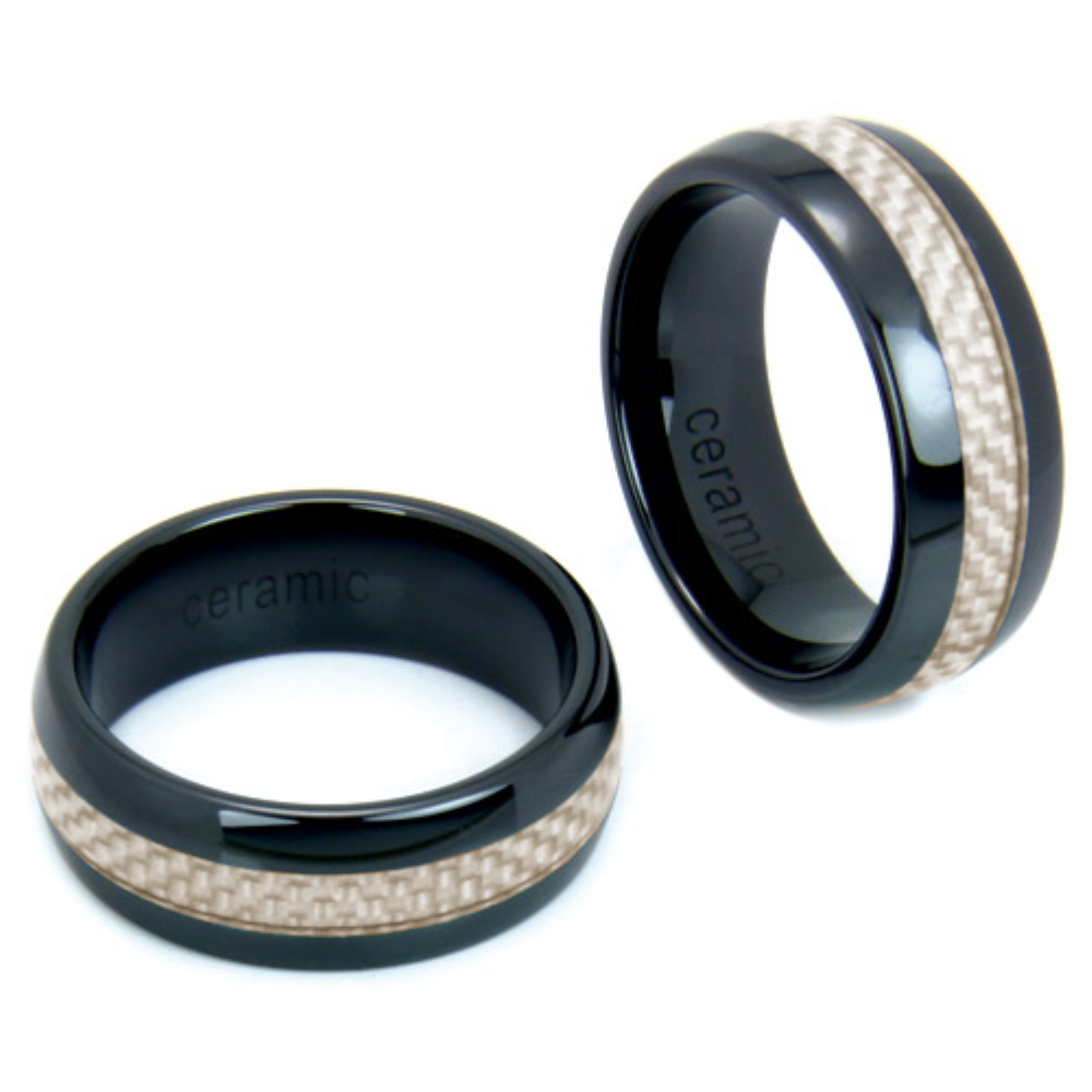 Handcrafted Minimalist Ceramic Ring - WRC0238