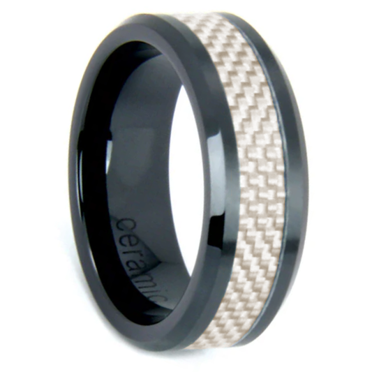 Handcrafted Minimalist Ceramic Ring - WRC0243
