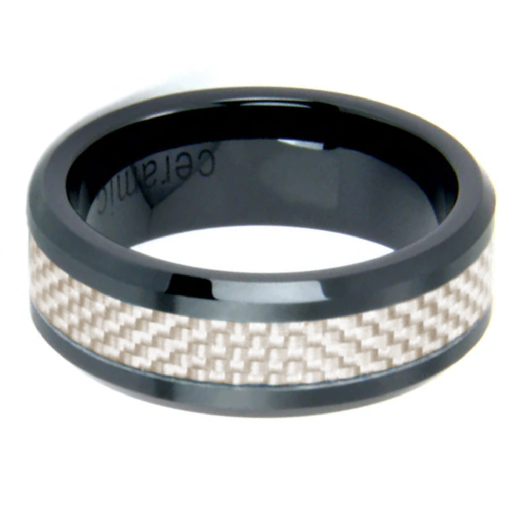 Handcrafted Minimalist Ceramic Ring - WRC0243