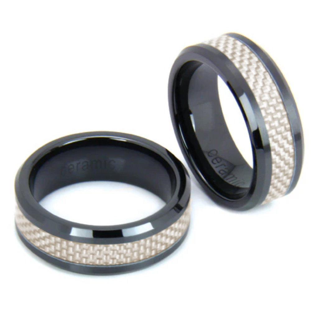 Handcrafted Minimalist Ceramic Ring - WRC0243