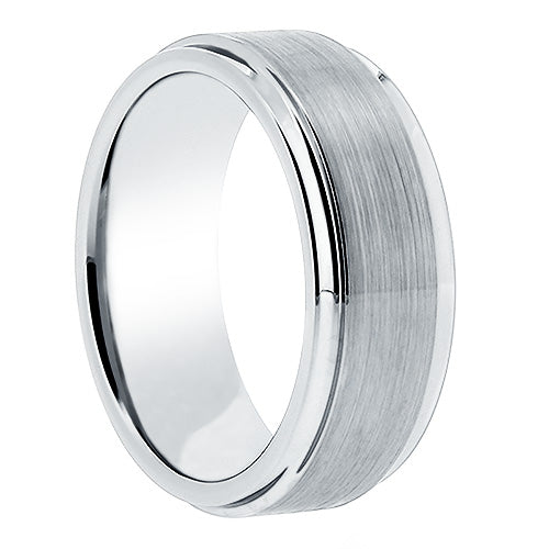 Handcrafted Cobalt Blue Men's Wedding Band - WRCB0005
