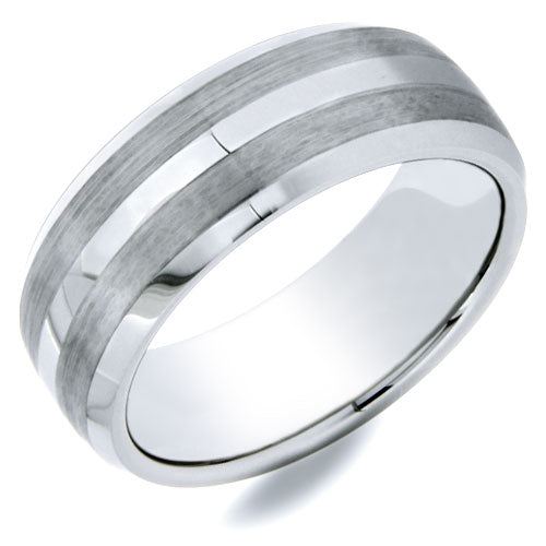 Cobalt Chrome Men's Wedding Band - WRCB0410