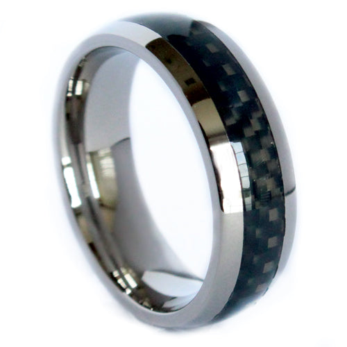 Premium Brushed Titanium Wedding Band - Model WRT9071