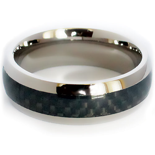 Premium Brushed Titanium Wedding Band - Model WRT9071