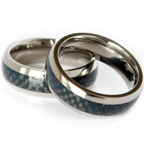 Premium Brushed Titanium Wedding Band - Model WRT9071