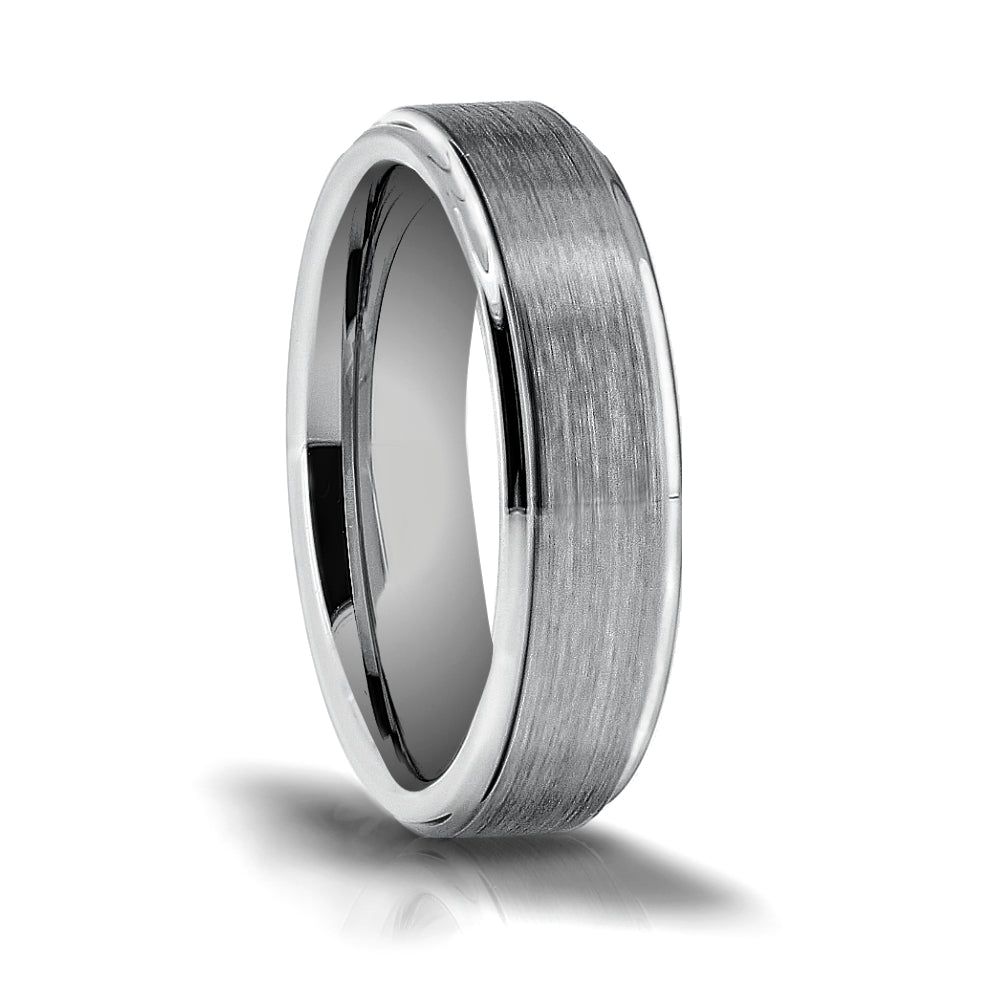 Polished Tungsten Carbide Wedding Band - WRTG0005A