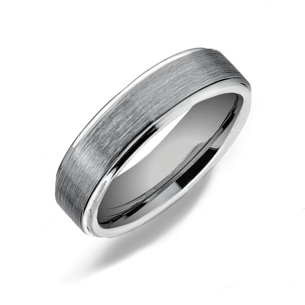 Polished Tungsten Carbide Wedding Band - WRTG0005A