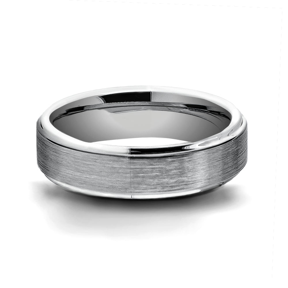 Polished Tungsten Carbide Wedding Band - WRTG0005A