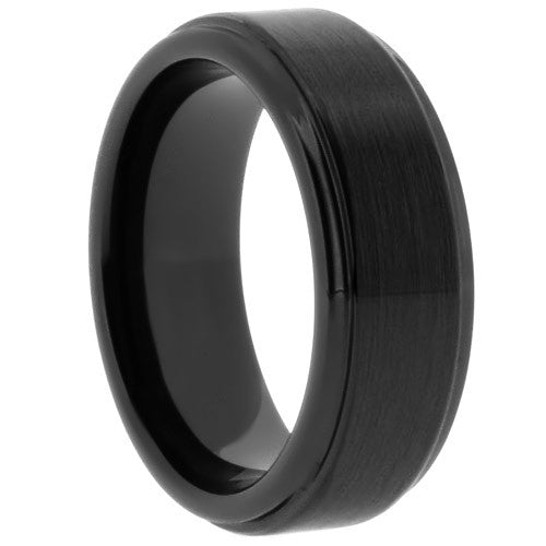 Classic Brushed Tungsten Carbide Wedding Band - WRTG0006