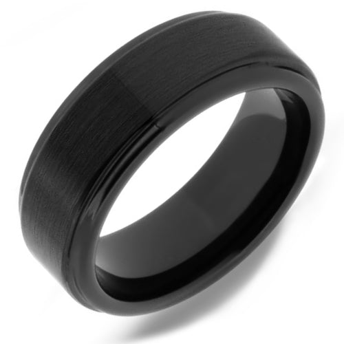 Classic Brushed Tungsten Carbide Wedding Band - WRTG0006