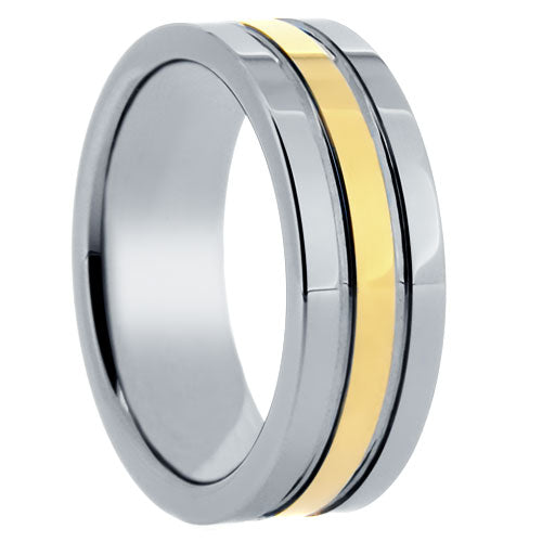 Polished Tungsten Carbide Wedding Band - WRTG0027