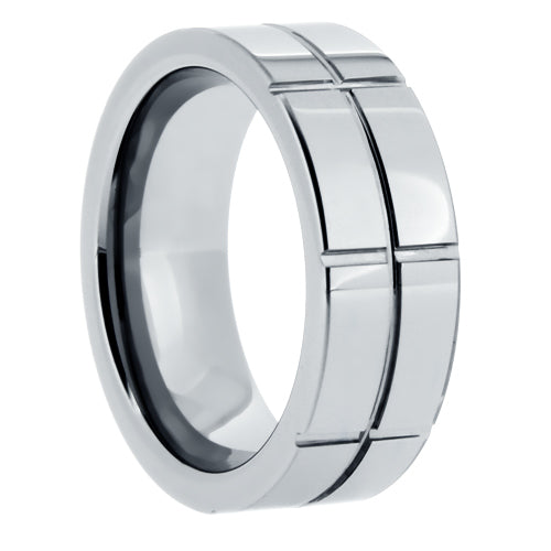 Classic Brushed Tungsten Carbide Wedding Band - WRTG0041