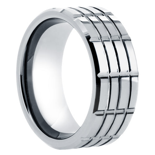 Premium Brushed Tungsten Carbide Wedding Band - WRTG0092