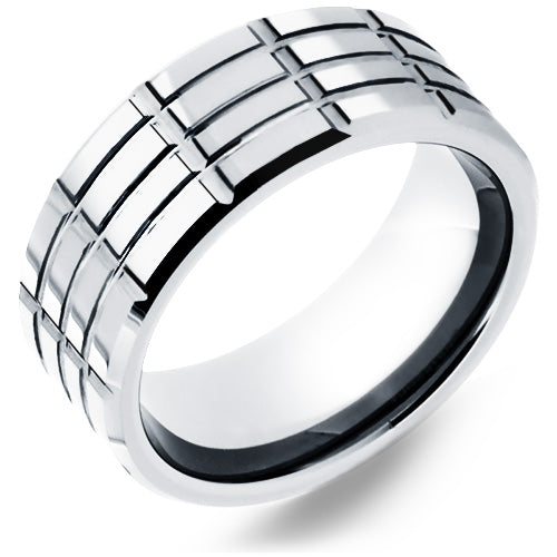 Premium Brushed Tungsten Carbide Wedding Band - WRTG0092