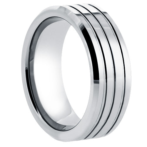 Classic Brushed Tungsten Carbide Wedding Band - WRTG0104