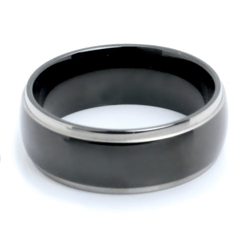 Polished Tungsten Carbide Wedding Band - WRTG0117