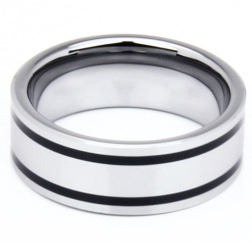 Classic Brushed Tungsten Carbide Wedding Band - WRTG0126