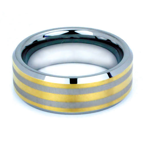 Polished Tungsten Carbide Wedding Band - WRTG0133