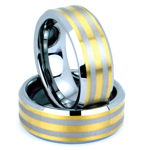 Polished Tungsten Carbide Wedding Band - WRTG0133