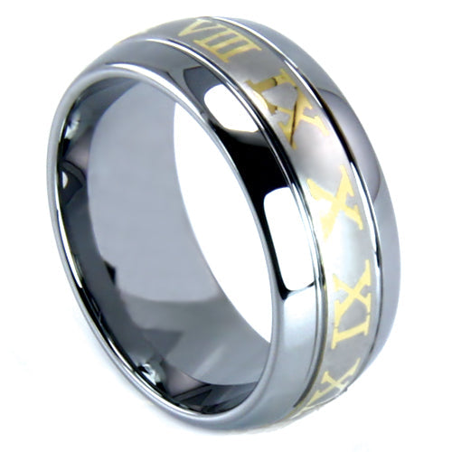 Polished Tungsten Carbide Wedding Band - WRTG0148