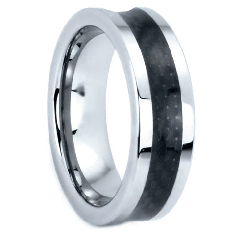Polished Tungsten Carbide Wedding Band - WRTG0155