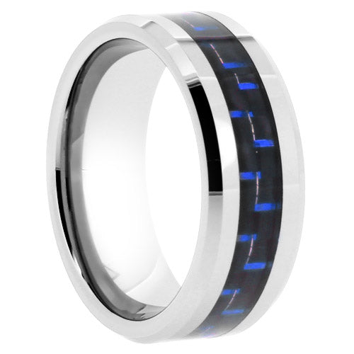 Polished Tungsten Carbide Wedding Band - WRTG0158