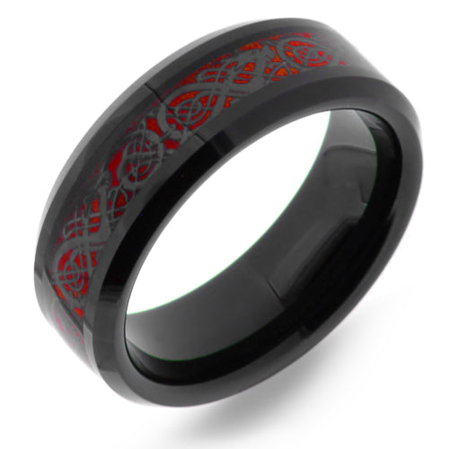 Polished Tungsten Carbide Wedding Band - WRTG0160