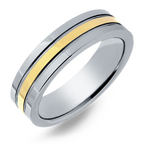 Polished Tungsten Carbide Wedding Band - WRTG0170
