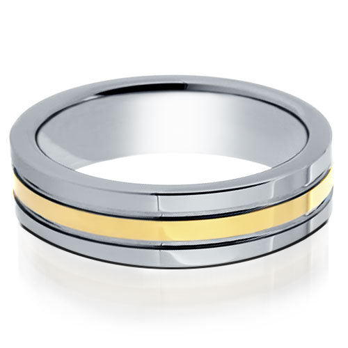 Polished Tungsten Carbide Wedding Band - WRTG0170
