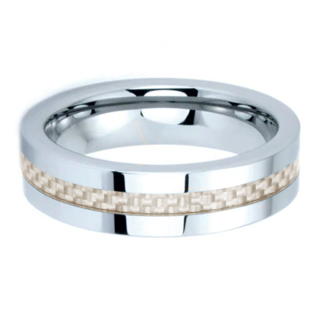 Premium Brushed Tungsten Carbide Wedding Band - WRTG0173