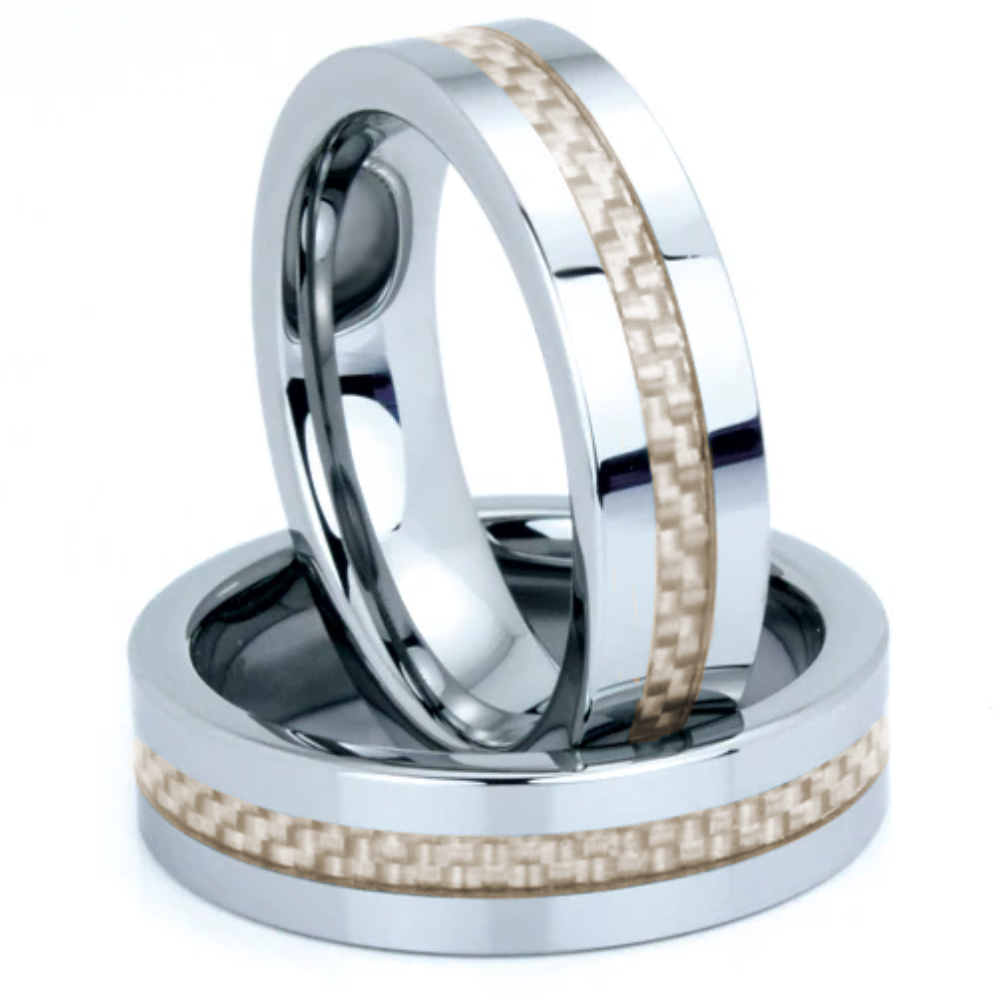 Premium Brushed Tungsten Carbide Wedding Band - WRTG0173