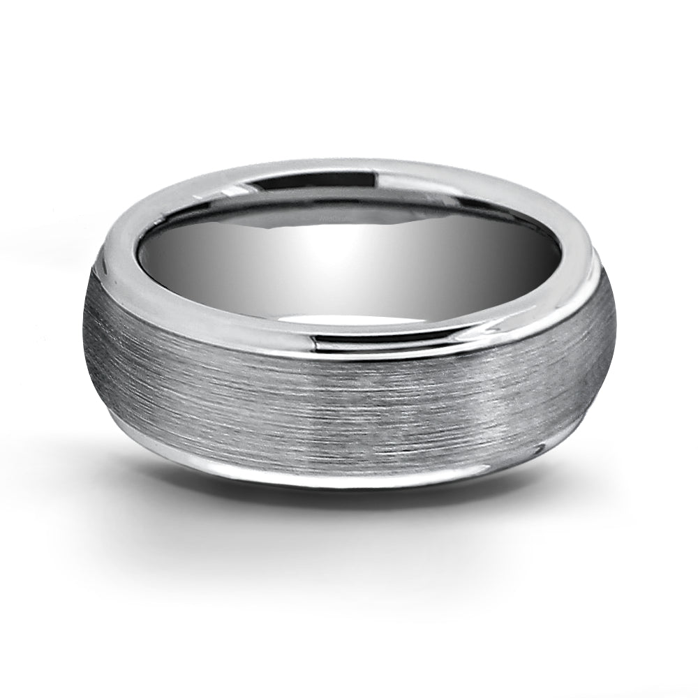 Classic Brushed Tungsten Carbide Wedding Band - WRTG0176