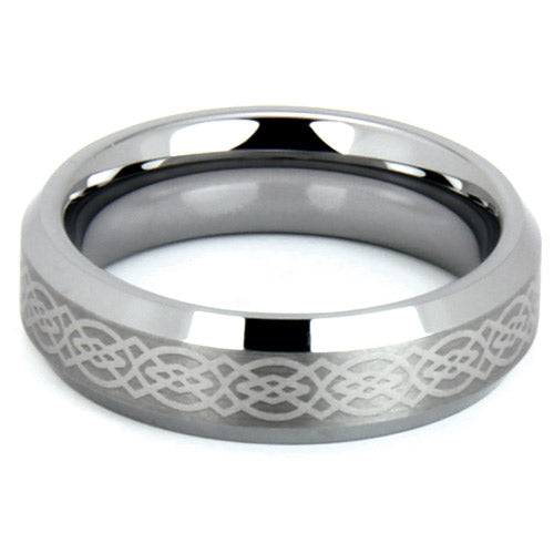Premium Brushed Tungsten Carbide Wedding Band - WRTG0226