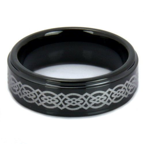 Polished Tungsten Carbide Wedding Band - WRTG0227
