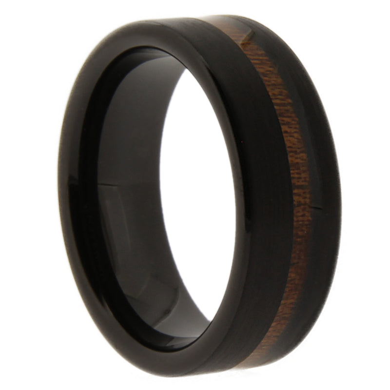 Polished Tungsten Carbide Wedding Band - WRTG9406