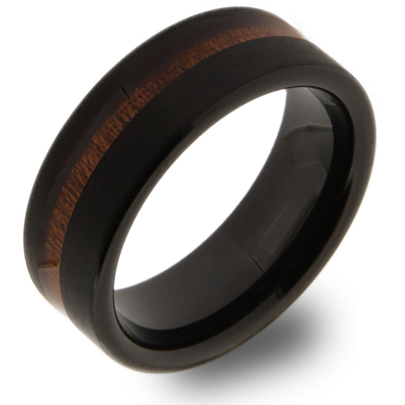 Polished Tungsten Carbide Wedding Band - WRTG9406