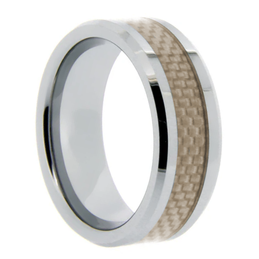 Premium Brushed Tungsten Carbide Wedding Band - WRTG9503