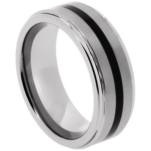 Classic Brushed Tungsten Carbide Wedding Band - WRTG9507