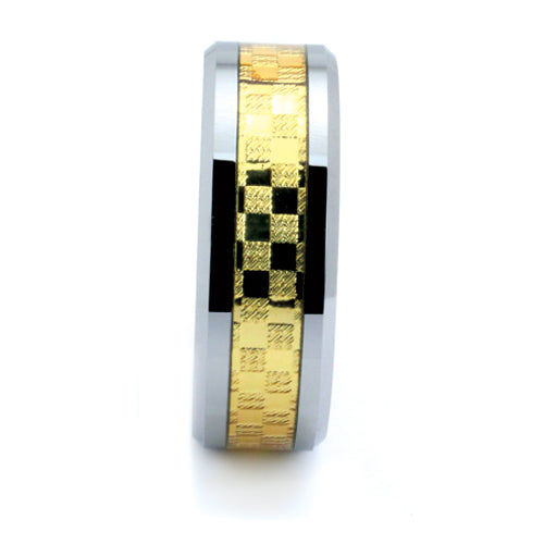 Polished Tungsten Carbide Wedding Band - WRTG9522